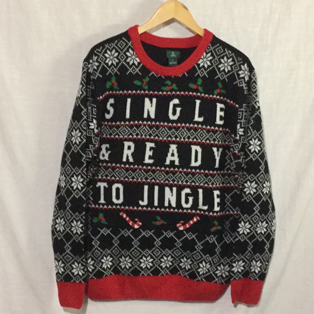 Holiday Party Sweater Single & Ready to Jingle